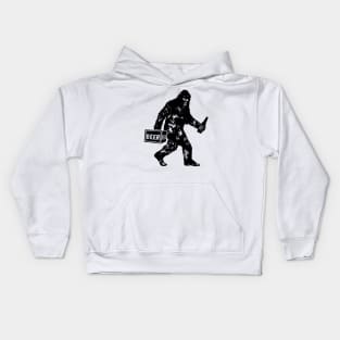 bigfoot beer Kids Hoodie